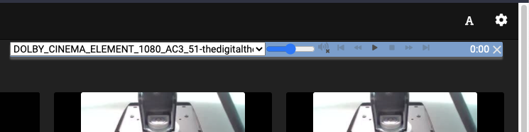 Lebegő vezérlőpanel